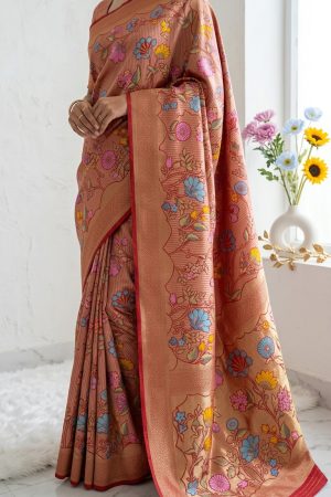 Banarasi Premium Weaving Silk Saree | Traditional Banarasi Weaving | Banarasi Hastkala