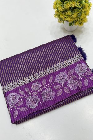 Banarasi Green Mango Premium Handwork Silk Saree – Elegant Banarasi Silk Work