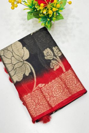 Banarasi Premium Kota Doria Saree | Elegant Banarasi Saree | Banarasi Hastkala