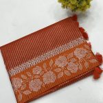 Banarasi Green Mango Premium Handwork Silk Saree – Elegant Banarasi Silk Work - Saree 7