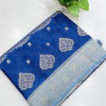 Viscose Russian Silk Saree | Elegant Banarasi Weave Saree | 10 Stunning Shades | Banarasi Hastkala Weaves - Saree 4