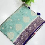 Viscose Russian Silk Saree | Elegant Banarasi Weave Saree | 10 Stunning Shades | Banarasi Hastkala Weaves - Saree 5