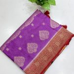 Viscose Russian Silk Saree | Elegant Banarasi Weave Saree | 10 Stunning Shades | Banarasi Hastkala Weaves - Saree 6